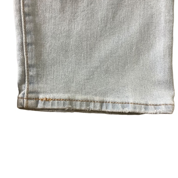 Levi’s Premium ribcage straight super high rise ankle jeans button fly size 25 - Picture 9 of 16